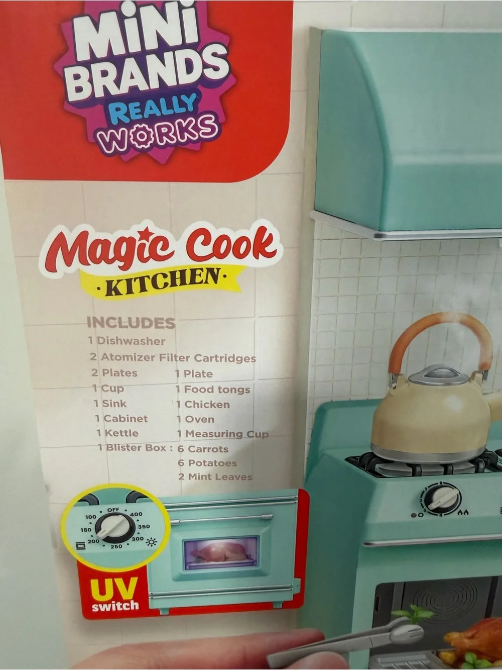 Magic Cook Kitchen Mini Playset in Mint
